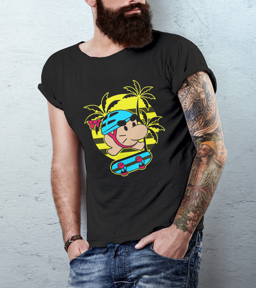 A Skaterboing New Tropical Palm Adventure T-Shirt