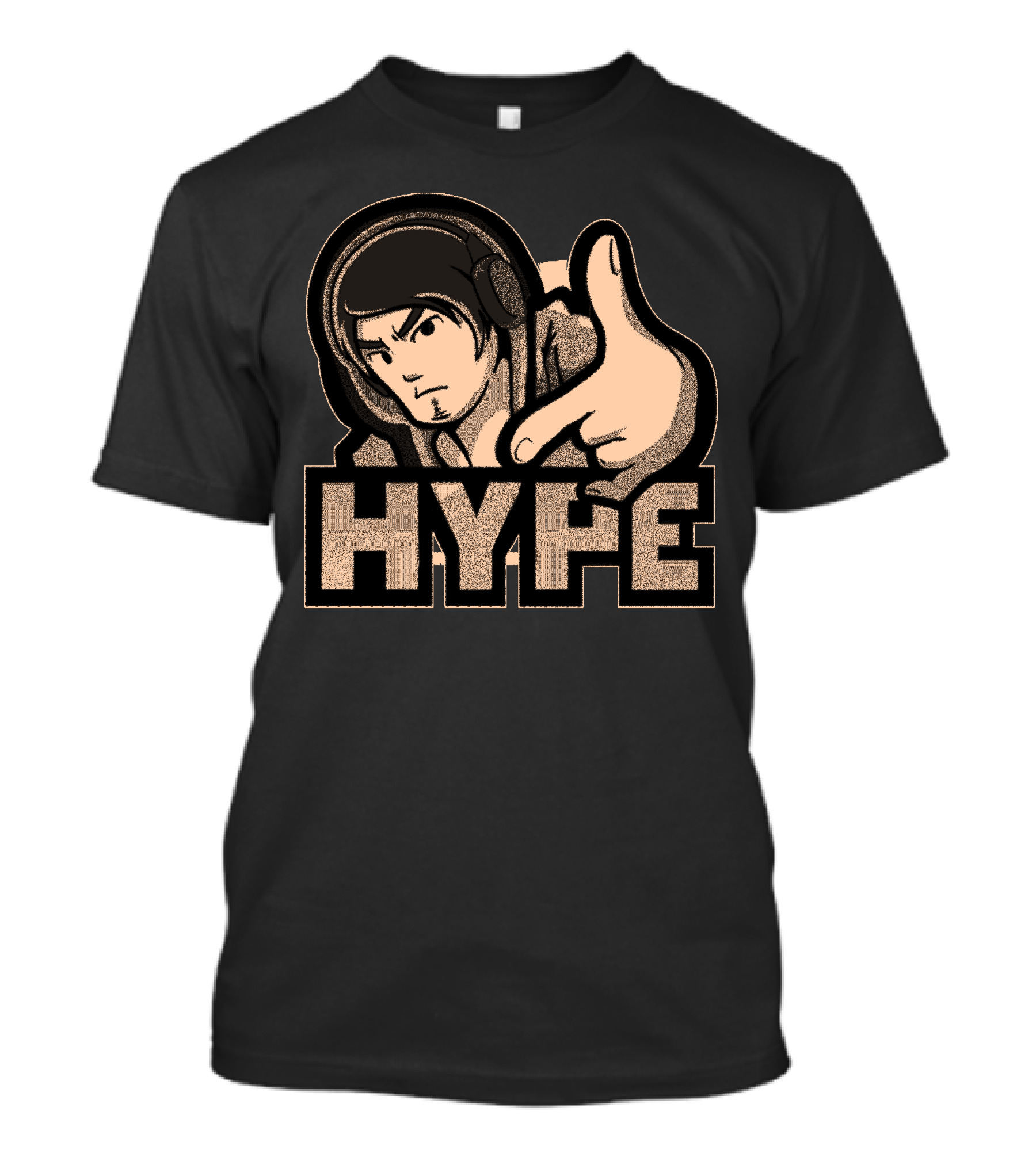 HYFE Actihype New Hoodie Headphones T-Shirt
