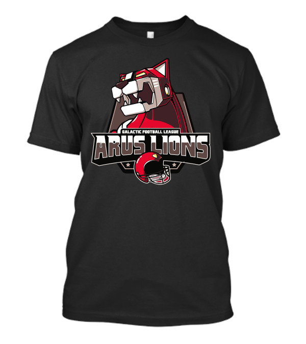 Galactic Football League Arus Lions Helmet T-Shirt