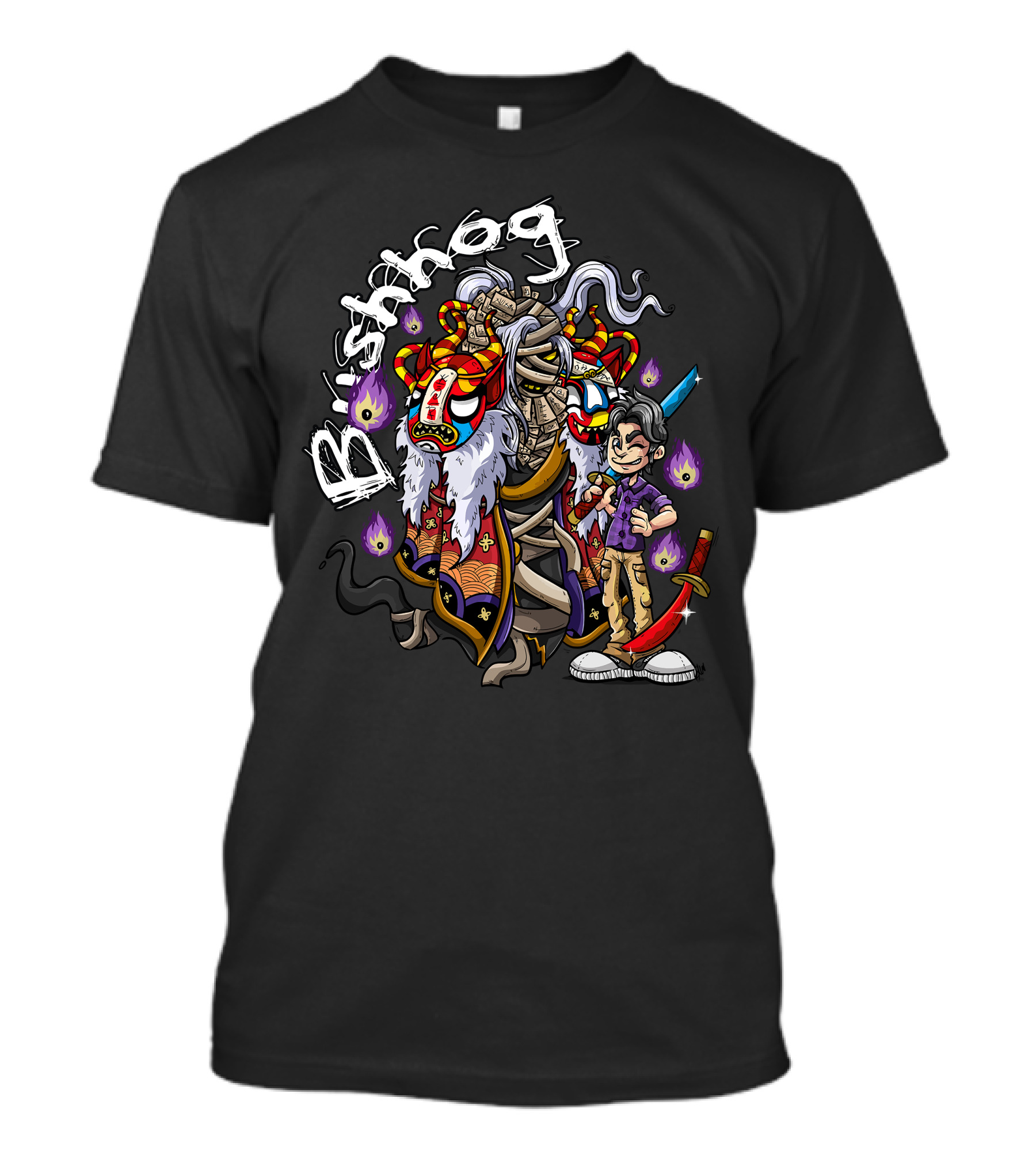 Bushhog Battle Camp Commission 01 New T-Shirt