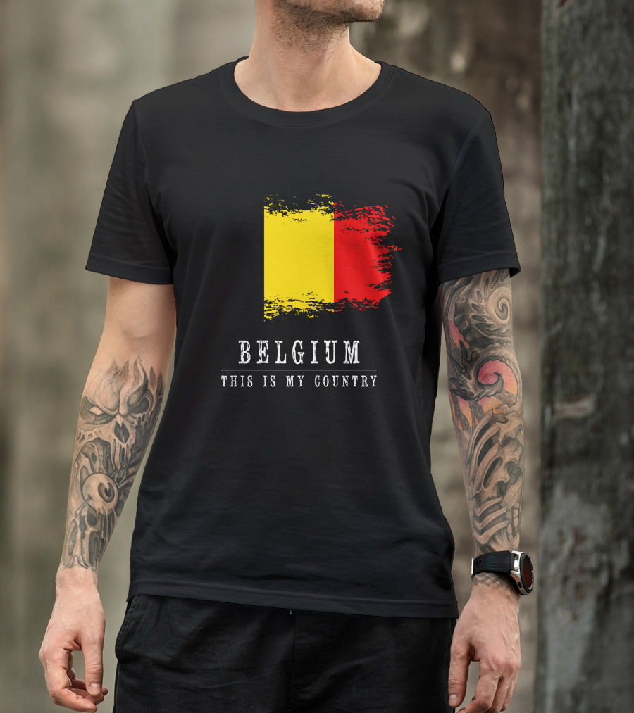 Belgium This Is My Country T-Shirt