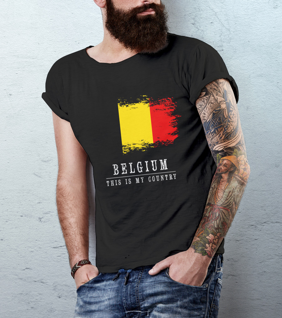 Belgium This Is My Country T-Shirt