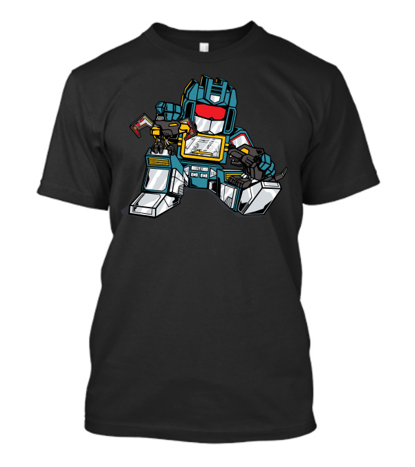 Bffs New Robot Retro Style Anime Mech T-Shirt