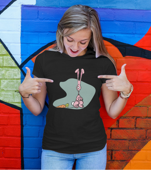Bob And The Tempting Carrot Rabbit T-Shirt