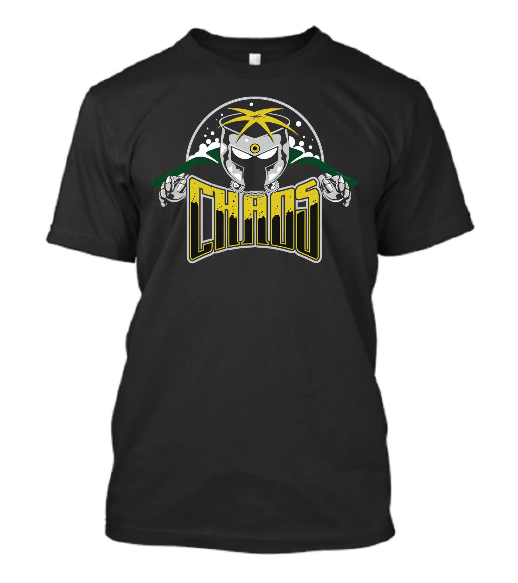 Chaos Helmet Splash Icon Reprint T-Shirt