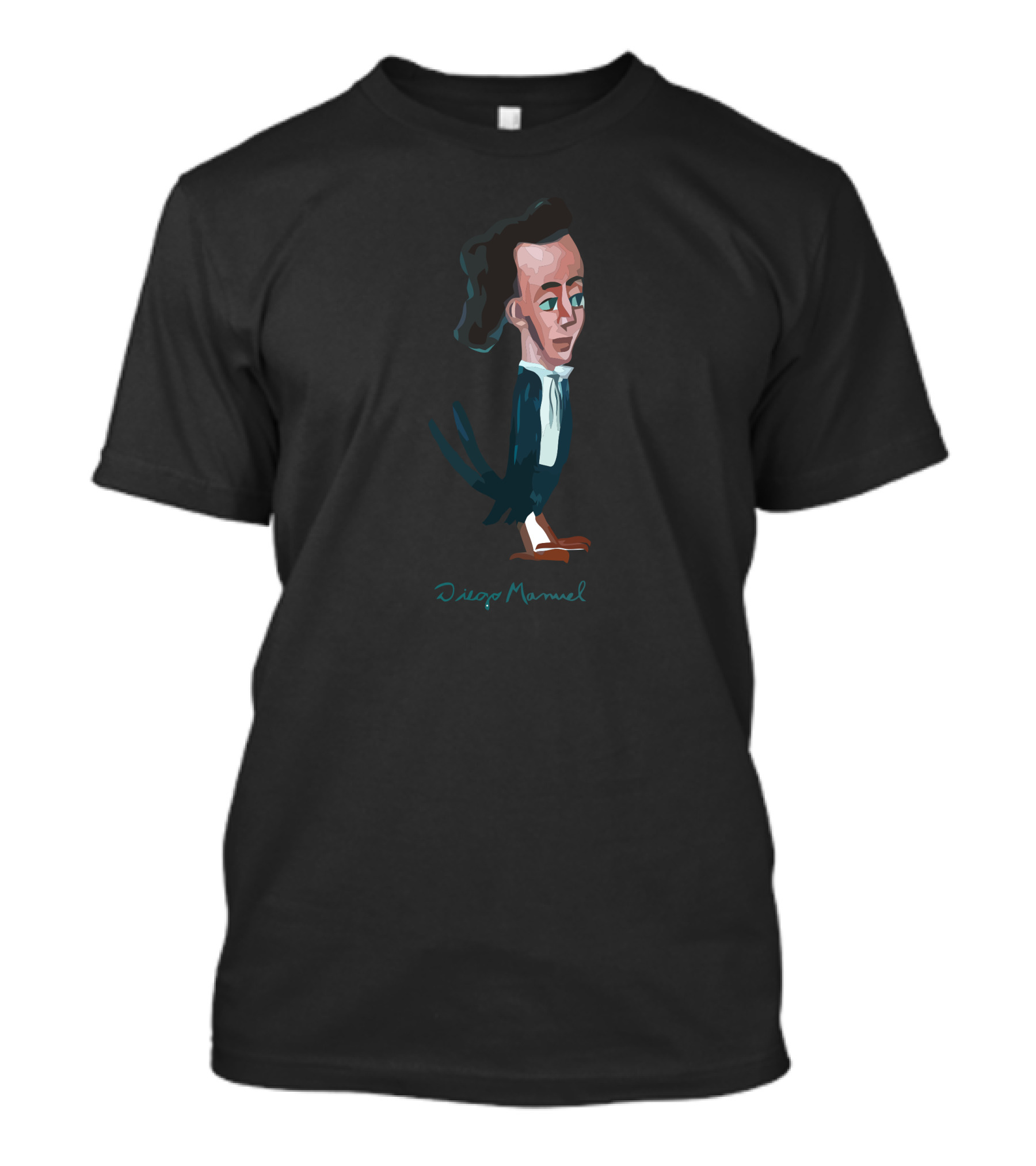 Chopin Bird Diego Manuel T-Shirt
