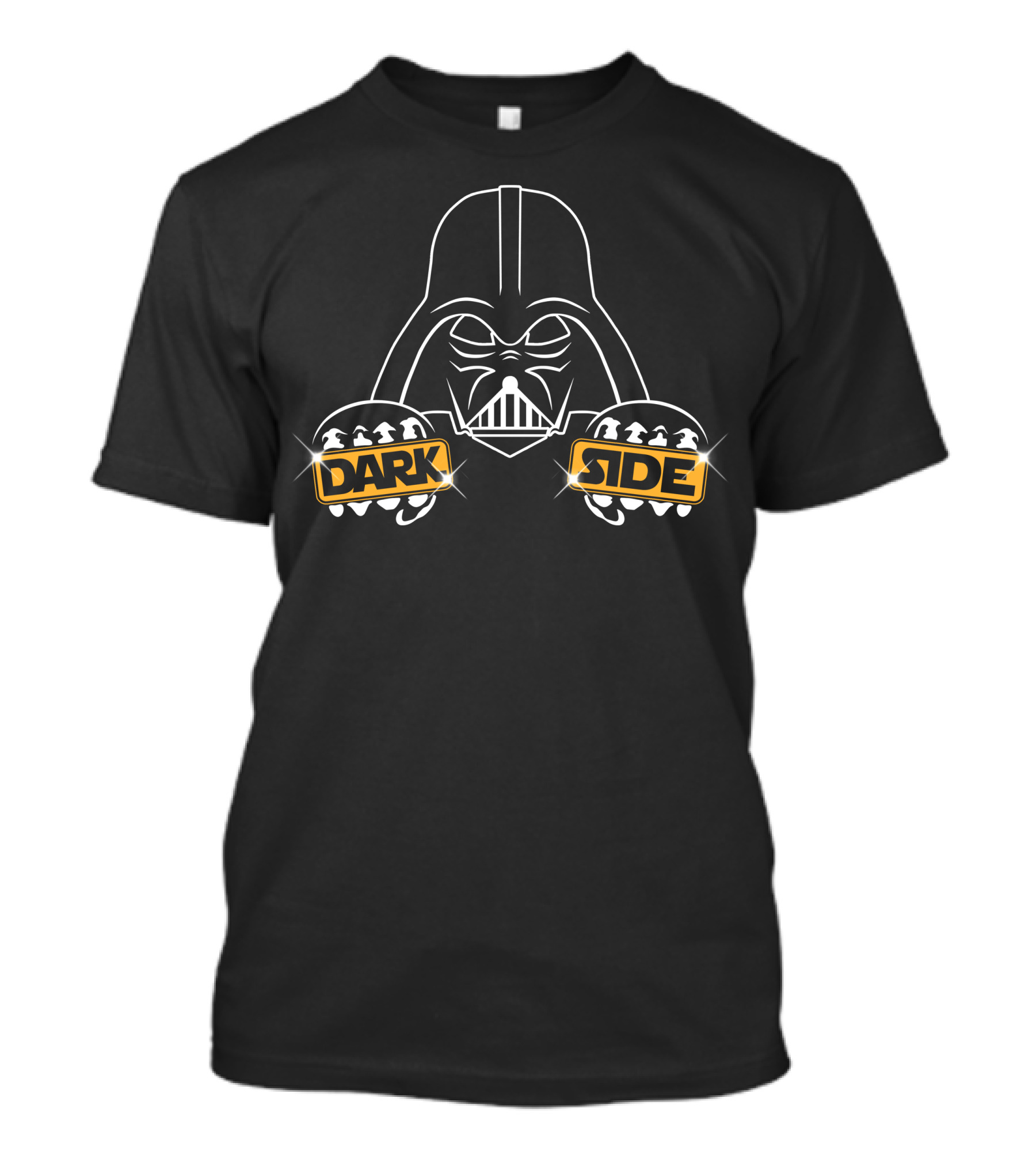 Darth Vader Dark Side Knuckle Rings Star Wars T-Shirt