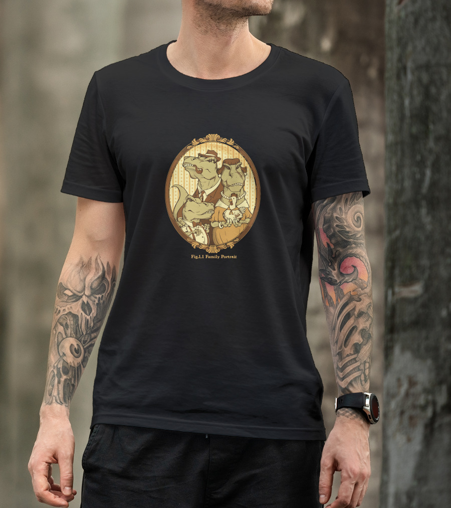 Fig.1.1 Family Portrait Dinosaur T-Shirt