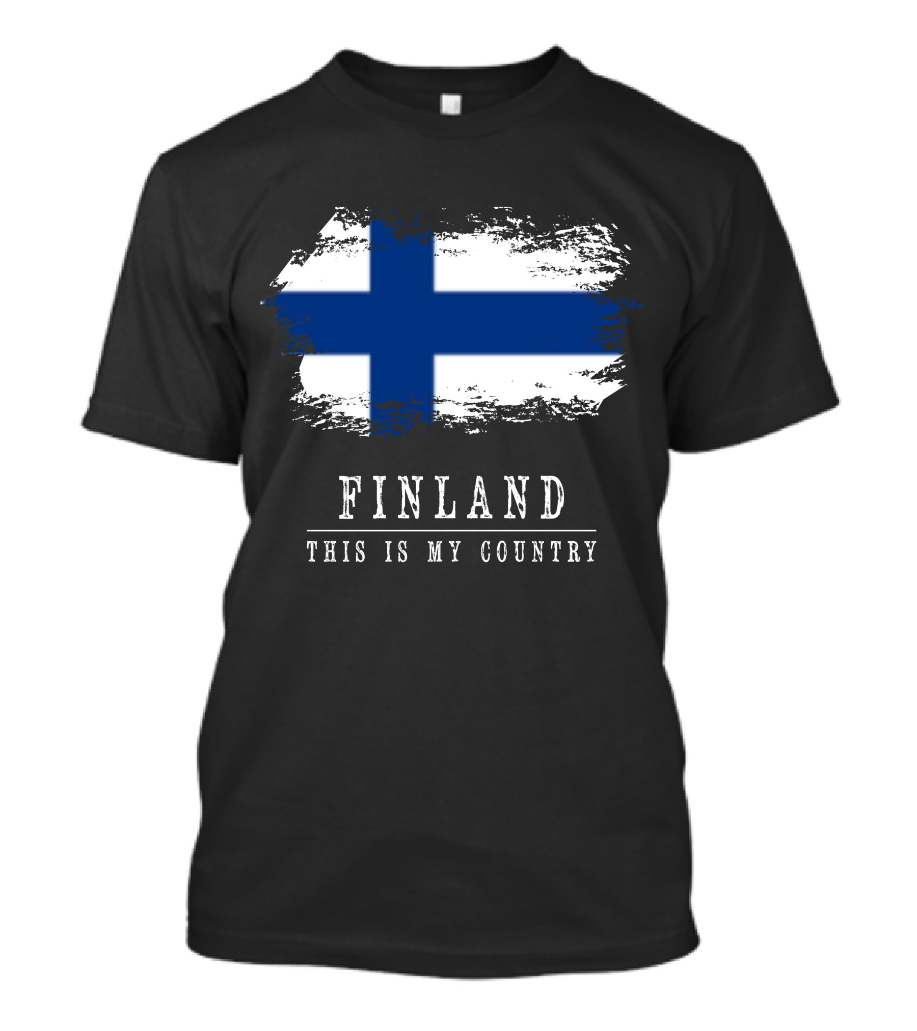 Finland This Is My Country Flag T-Shirt