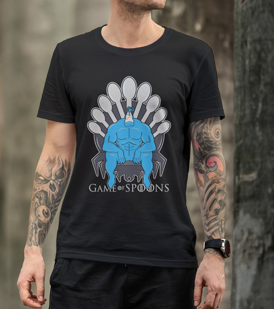 The Tick On Spoon Throne Game Of Spoons T-Shirt