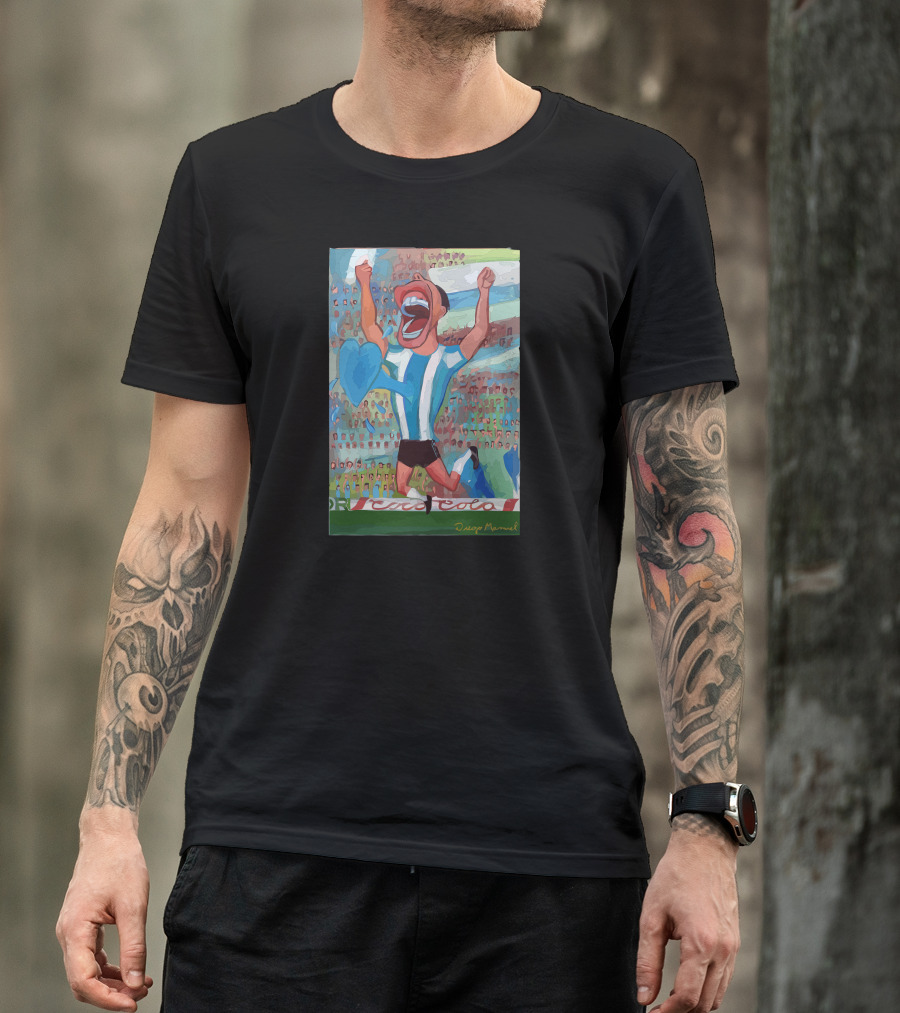 Goal Of Argentina Diego Manuel Soccer T-Shirt