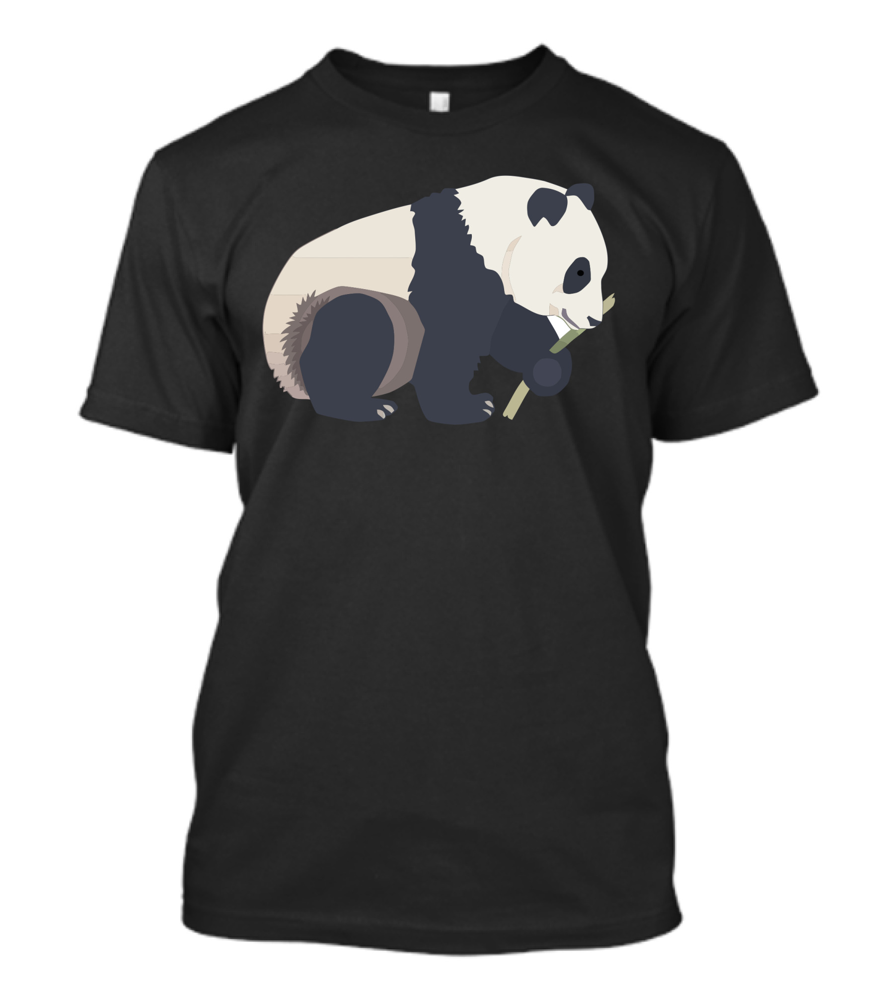 Panda Eating Bamboo T-Shirt