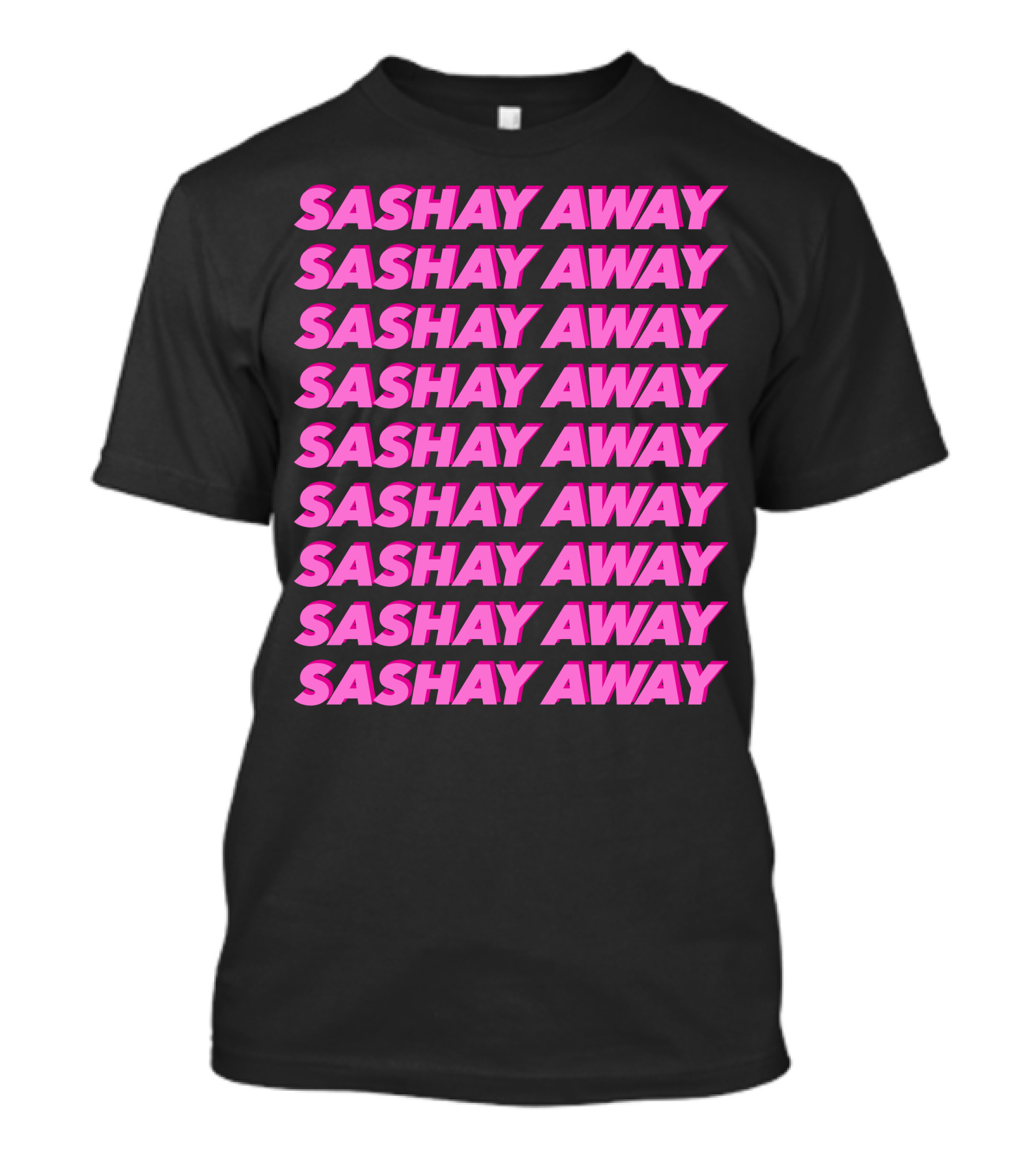 Sashay Away Repeated Pink T-Shirt