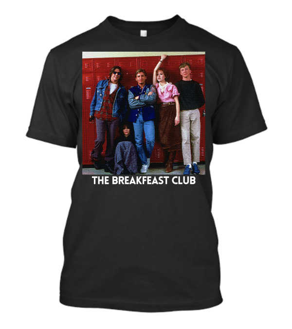 The Breakfast Club Classic Red Locker Scene T-Shirt