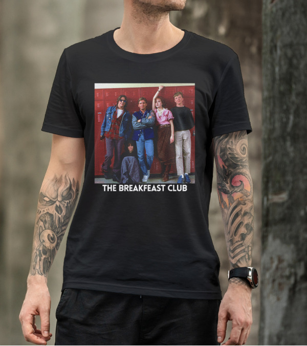 The Breakfast Club Classic Red Locker Scene T-Shirt