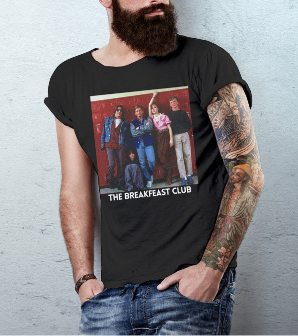 The Breakfast Club Classic Red Locker Scene T-Shirt