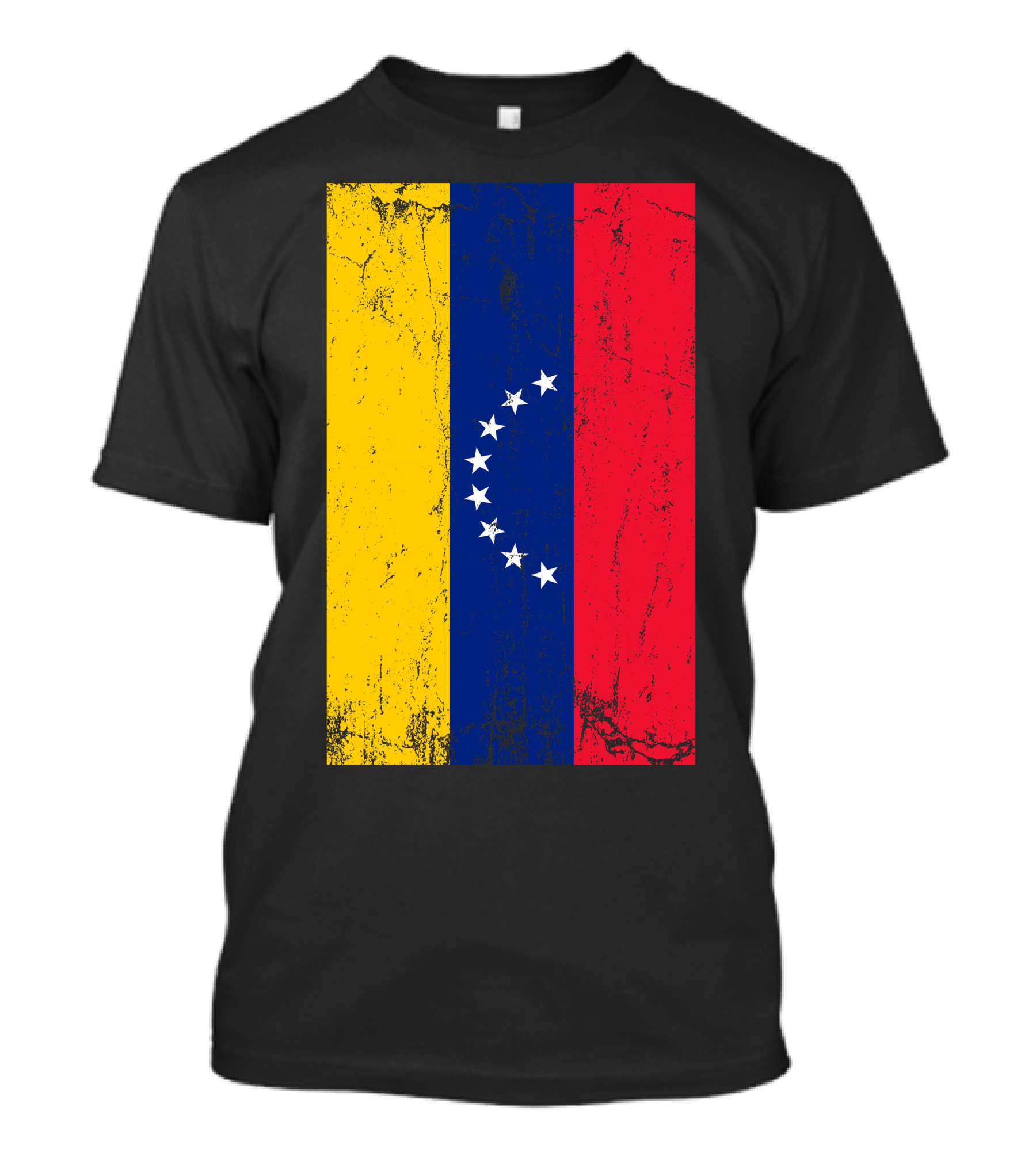 Venezuela Flag Vintage T-Shirt