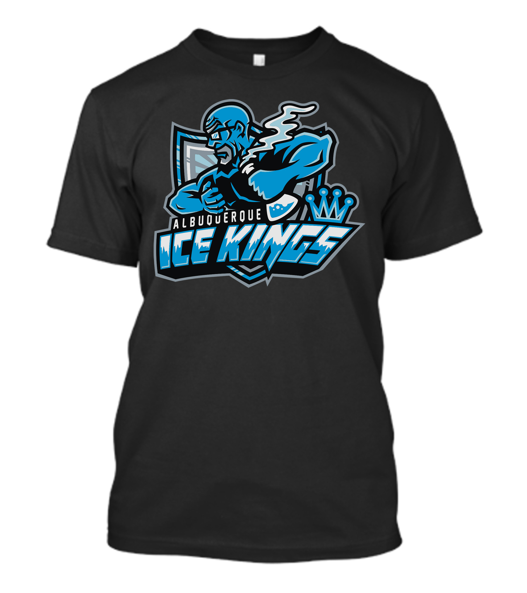 Albuquerque Ice Kings Logo Ice Warrior T-Shirt