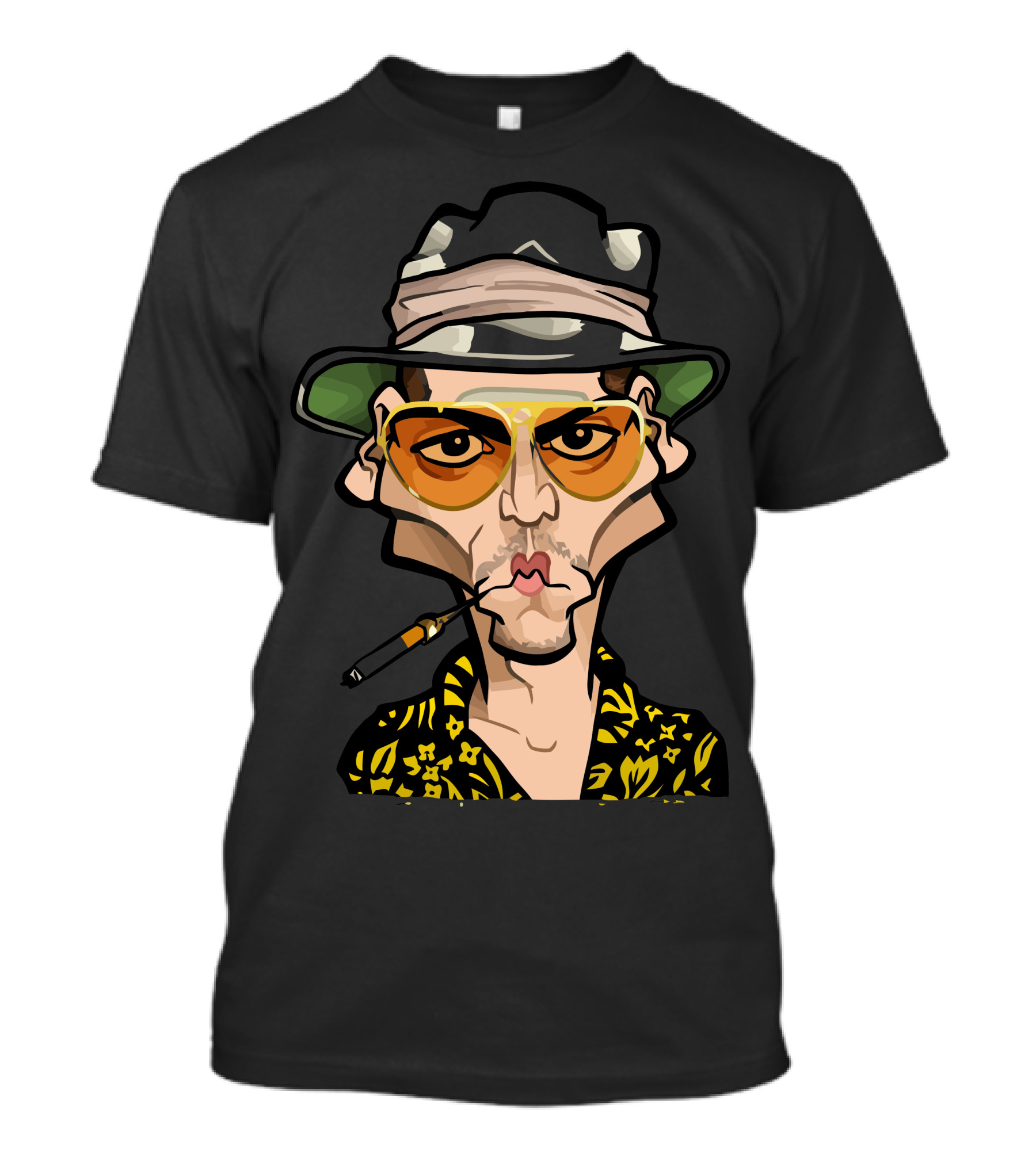 Hunter S. Thompson Fear And Loathing Bat Country T-Shirt