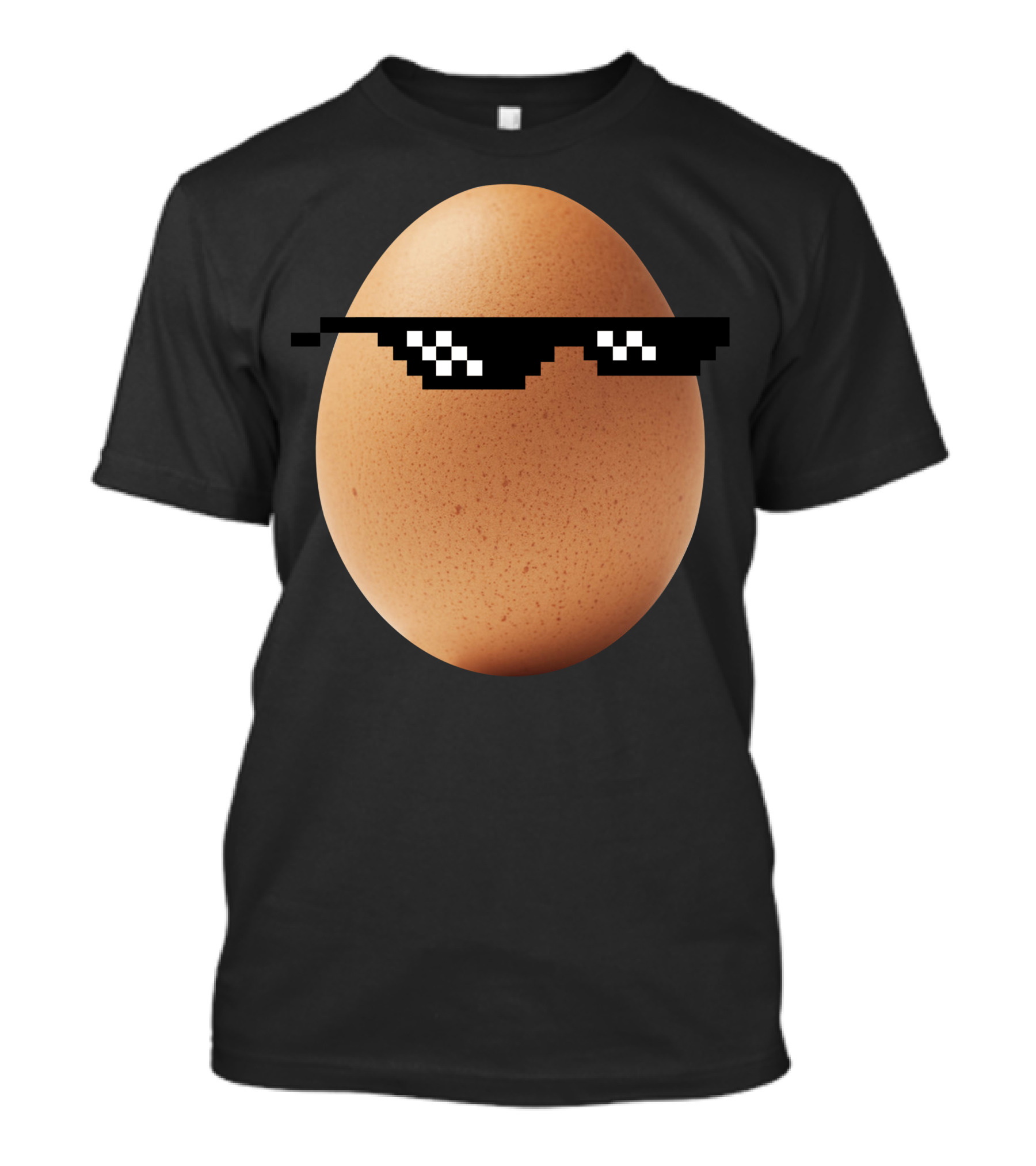 Egg Gang Egg Life Thug Life Glasses Meme T-Shirt