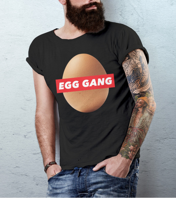 EGG GANG Brown Egg T-Shirt