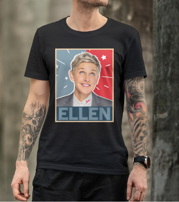 Ellen Love Hope Stars T-Shirt