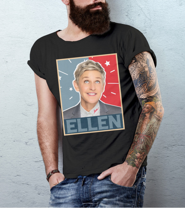 Ellen Love Hope Stars T-Shirt