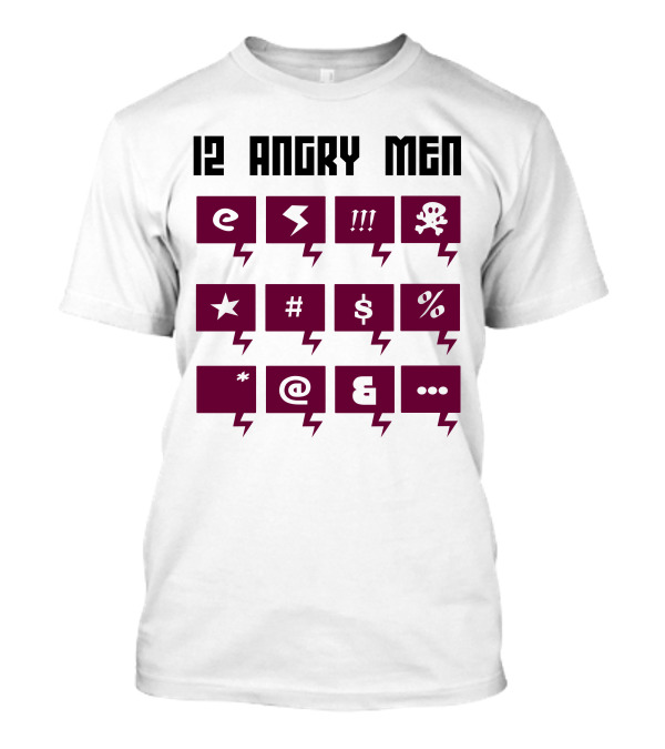 12 Angry Men Symbols And Characters T-Shirt
