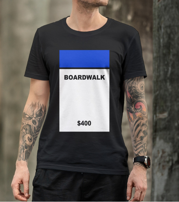 Boardwalk $400 Blue Space T-Shirt