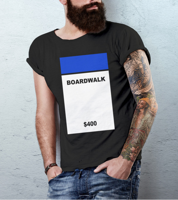 Boardwalk $400 Blue Space T-Shirt