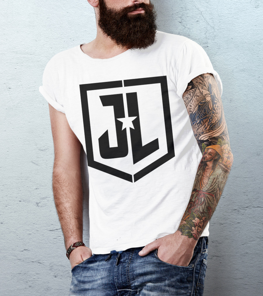 Justice League JL Shield T-Shirt