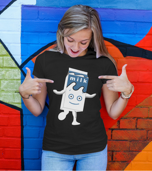 Milk Carton Character T-Shirt