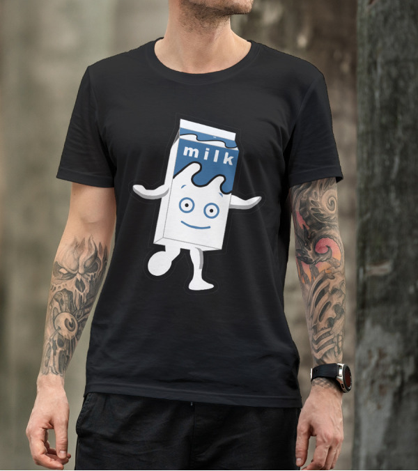 Milk Carton Character T-Shirt
