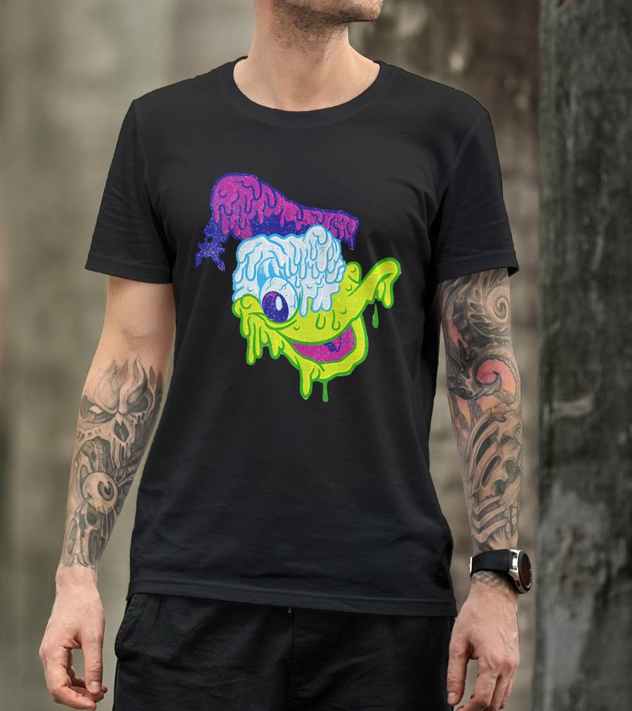Ronald Yuck Melting Cartoon Face T-Shirt