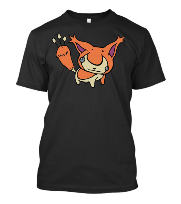 Skitty Playful Cat Ear Character T-Shirt