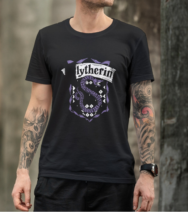 Slytherin Sigil Snake Emblem T-Shirt