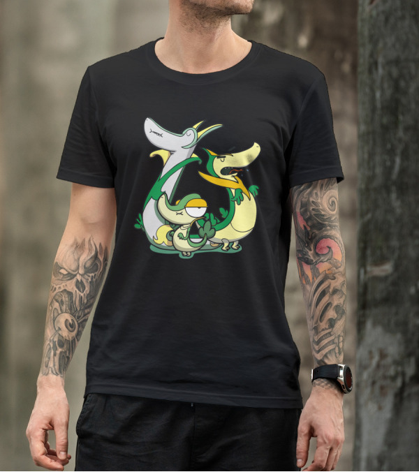 Snivy And Evolution Sneaky Snakes T-Shirt