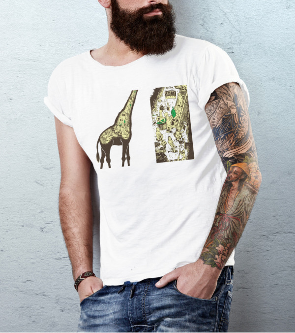 What Makes It Go Safety First Giraffe Machinery Inside T-Shirt