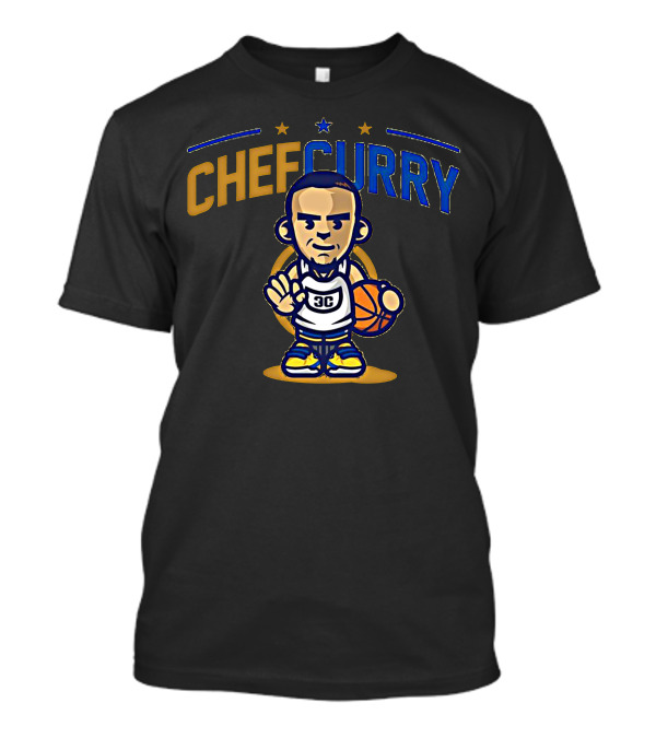 CHEF CURRY 3C Basketball Character T-Shirt