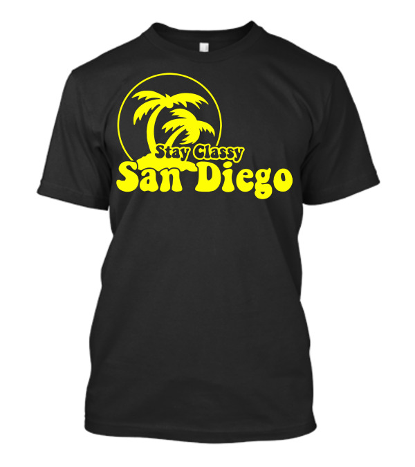 Stay Classy San Diego Palm Tree T-Shirt