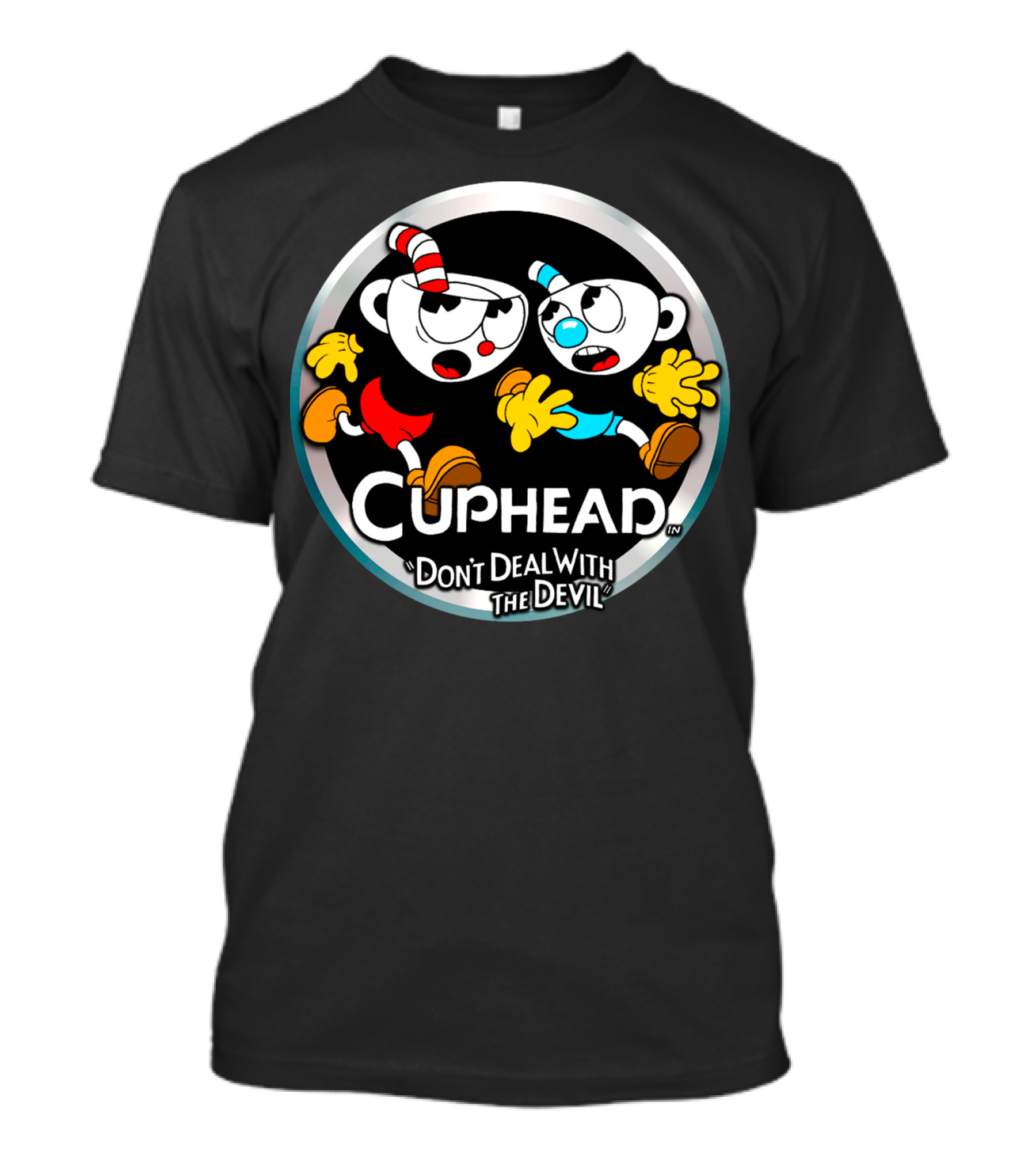 Cuphead Bros Don't Deal With The Devil T-Shirt