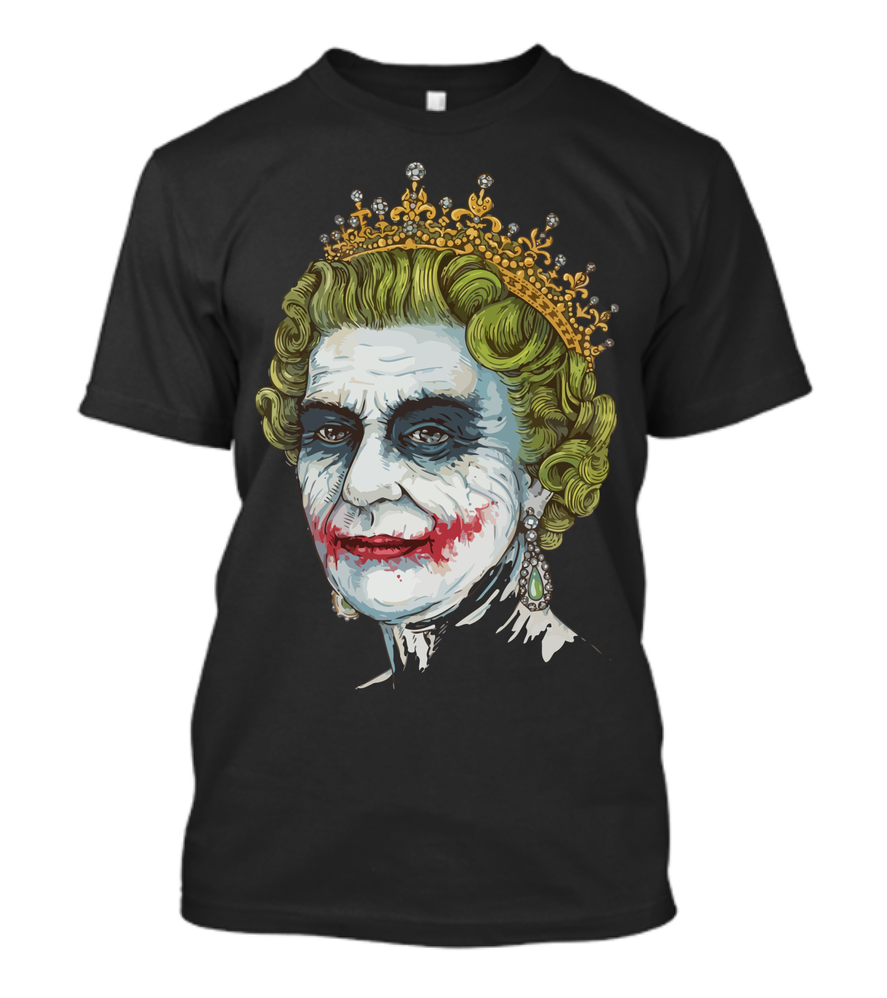 God Save The Villain Joker Crowned Queen T-Shirt