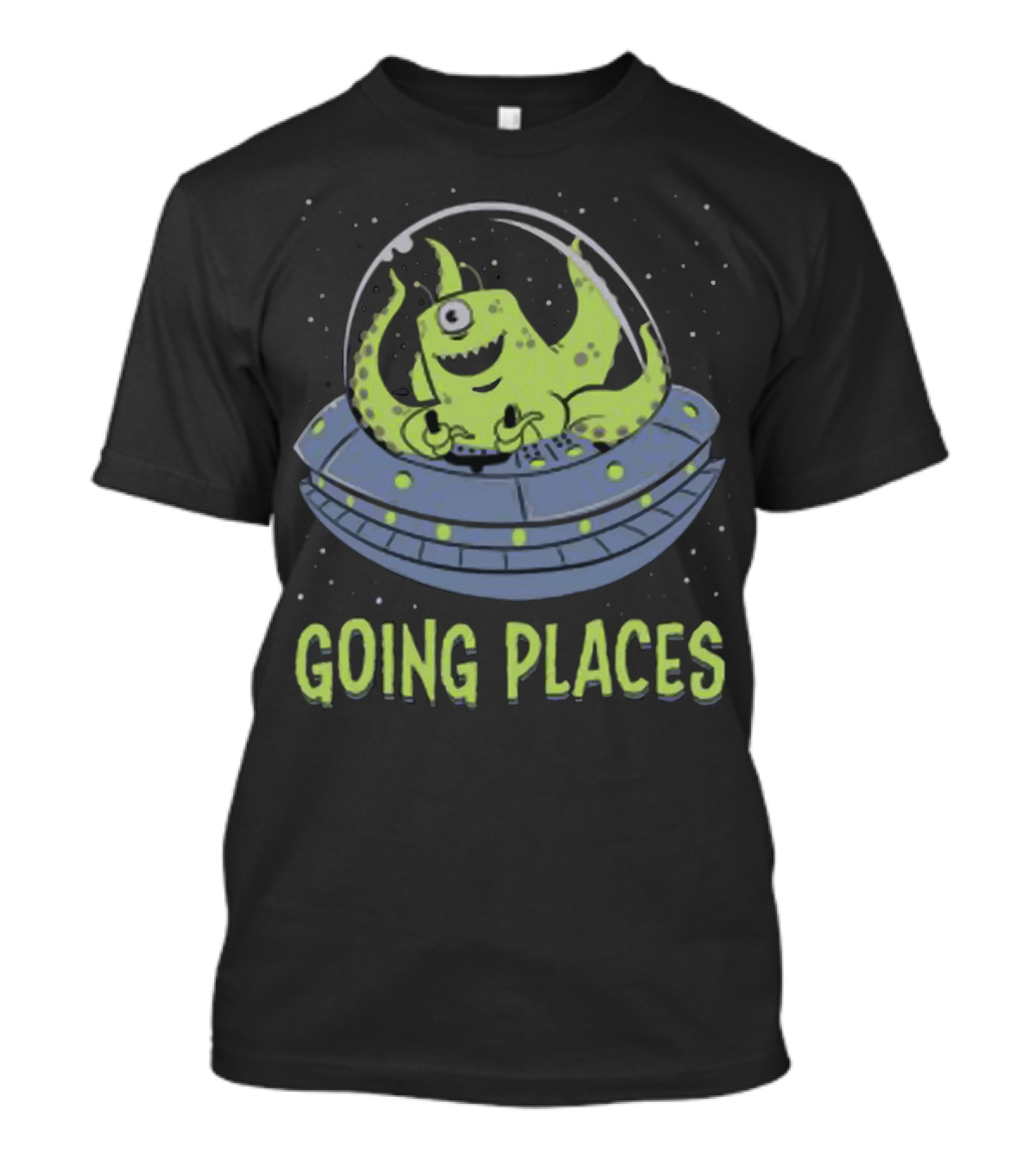 Going Places Alien Spaceship Adventure T-Shirt