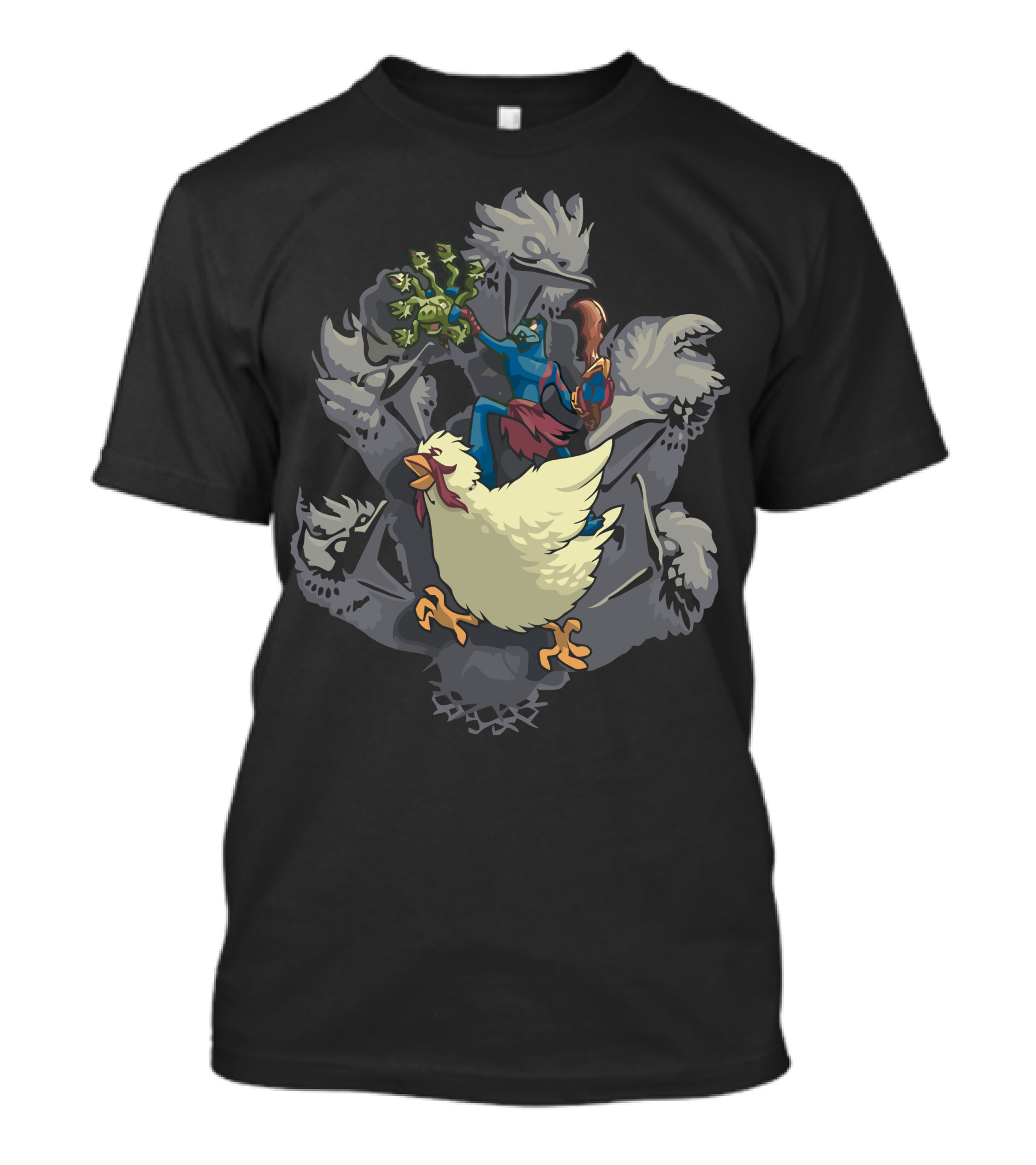 Gonzo Muppet With Space Chicken T-Shirt