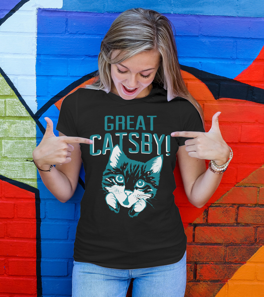 Great Catsby Cat T-Shirt