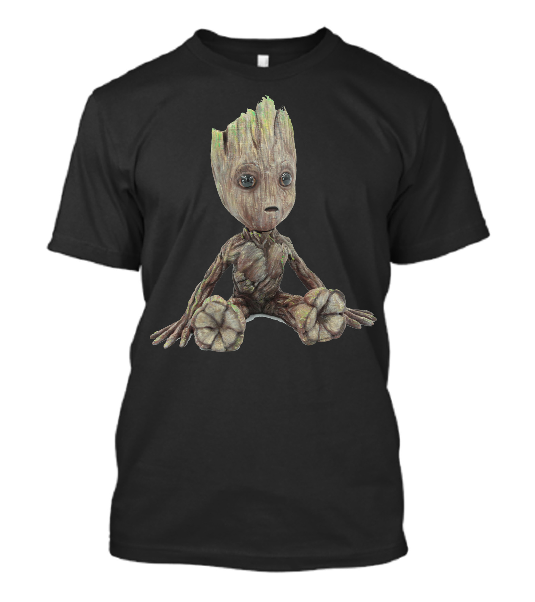 Groot The Baby And Real Guardians Of The Galaxy T-Shirt