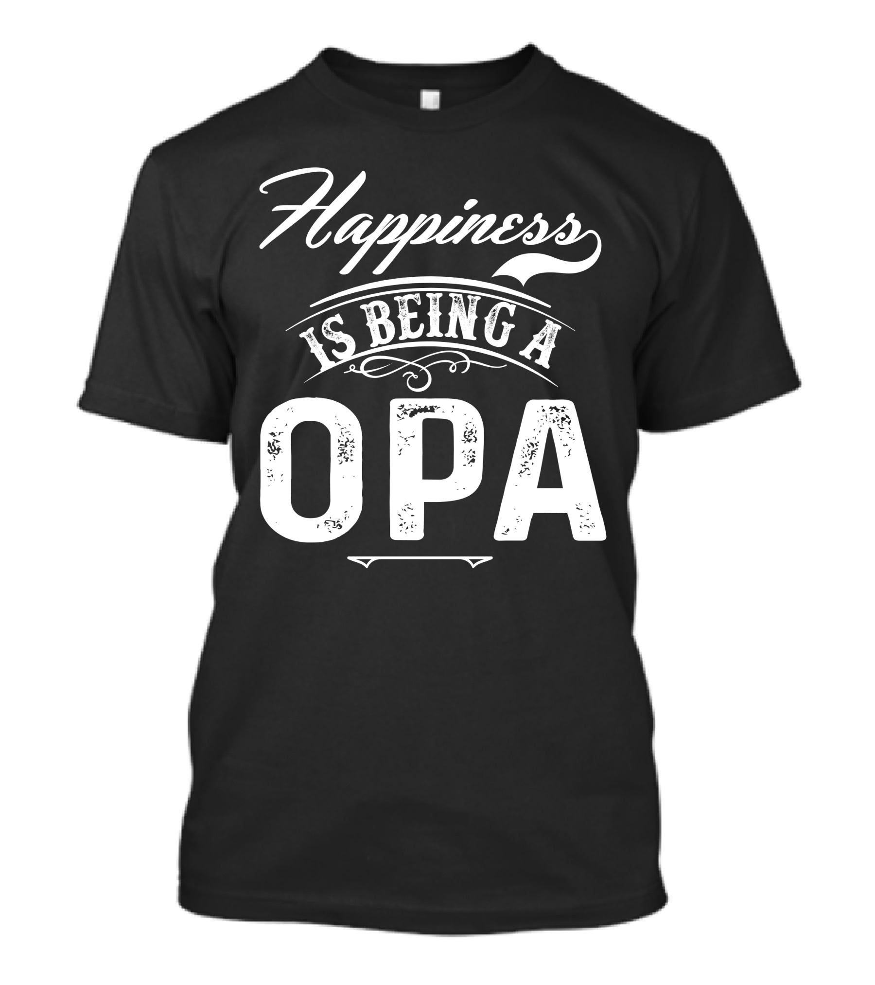 Happiness Is Being A Opa T-Shirt