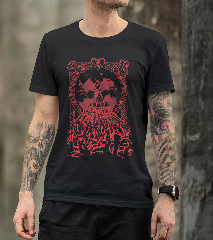 Hellooo Yeah Hellfire Demon Scene T-Shirt