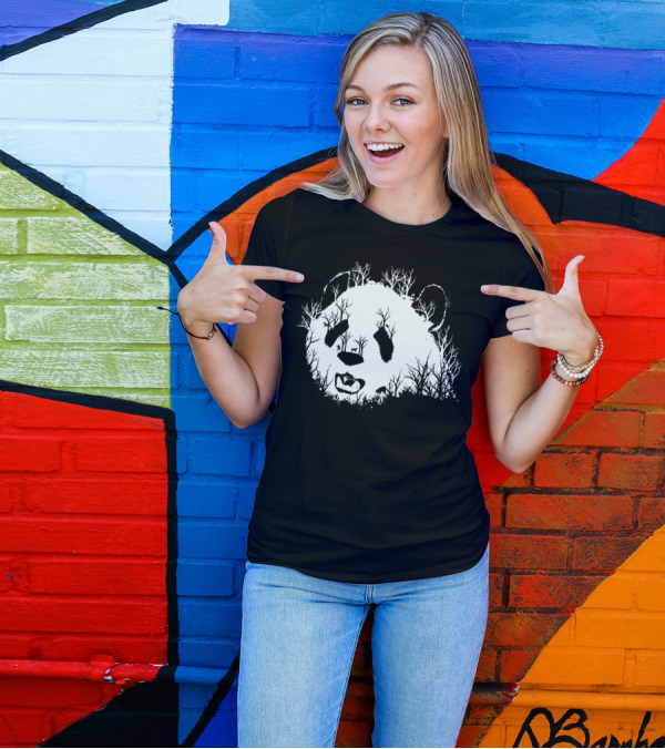 Hidden Panda Hill Forest T-Shirt
