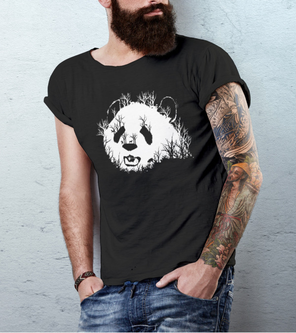 Hidden Panda Hill Forest T-Shirt